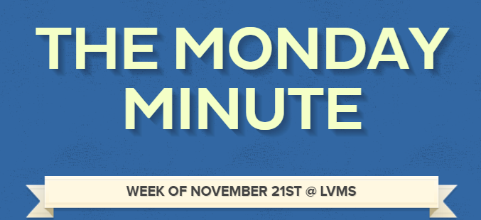 LVMS Monday Minute 11/21/22 Title
