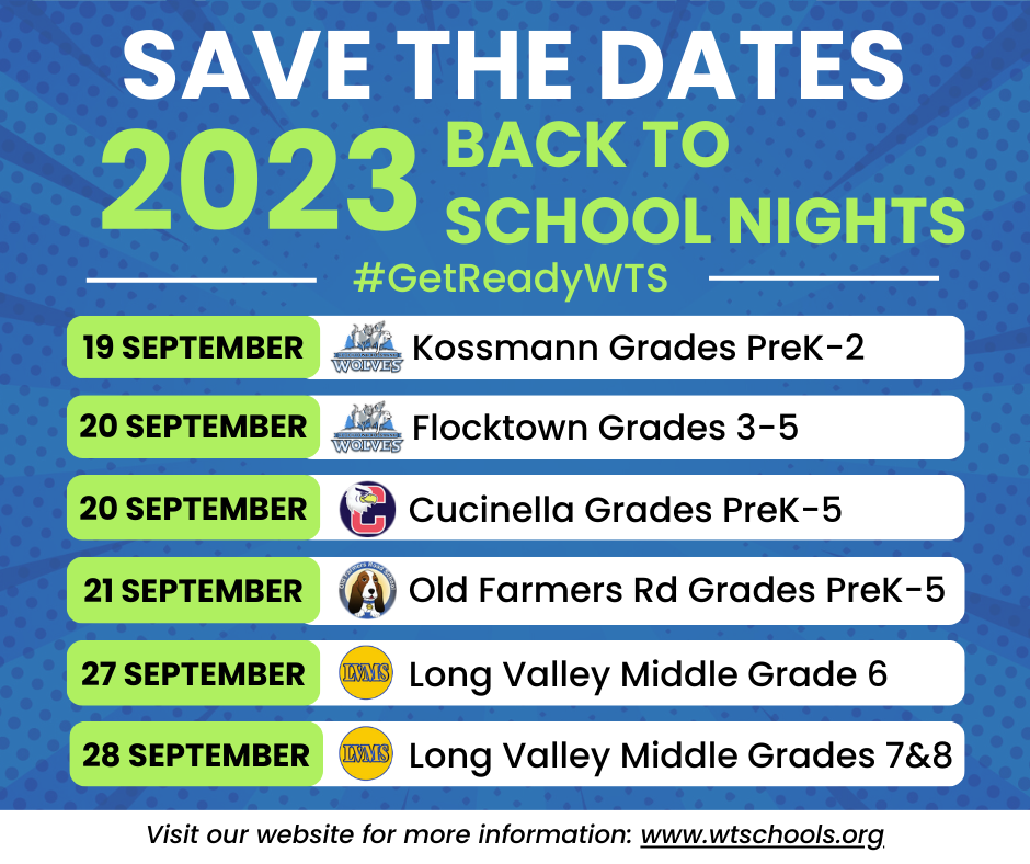 #GetReadyWTS for the 2023-2024 School Year!
