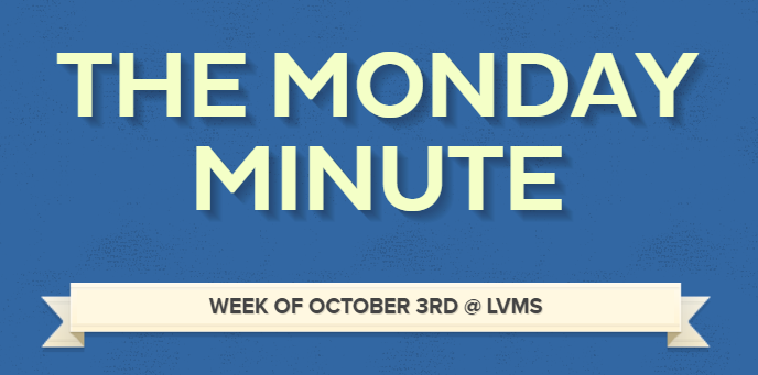 Monday Minute 10/3