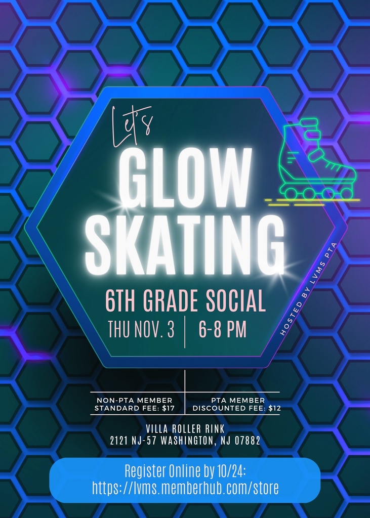 6th grade skate social