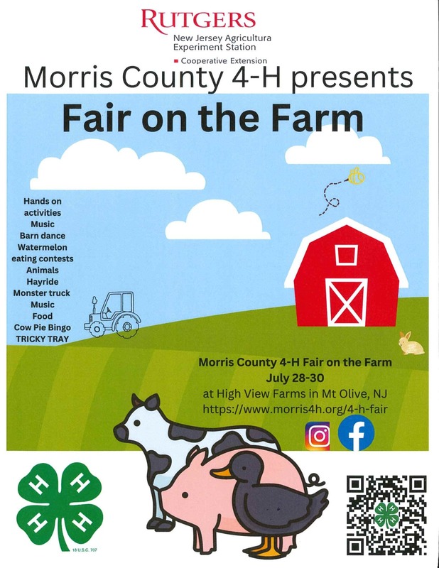 Morris County 4H Fair Washington Township Schools